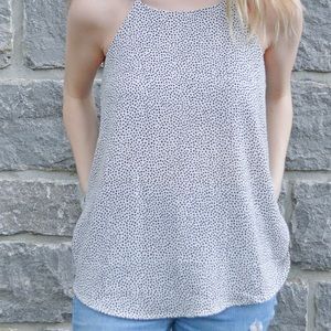 Polka dot tank